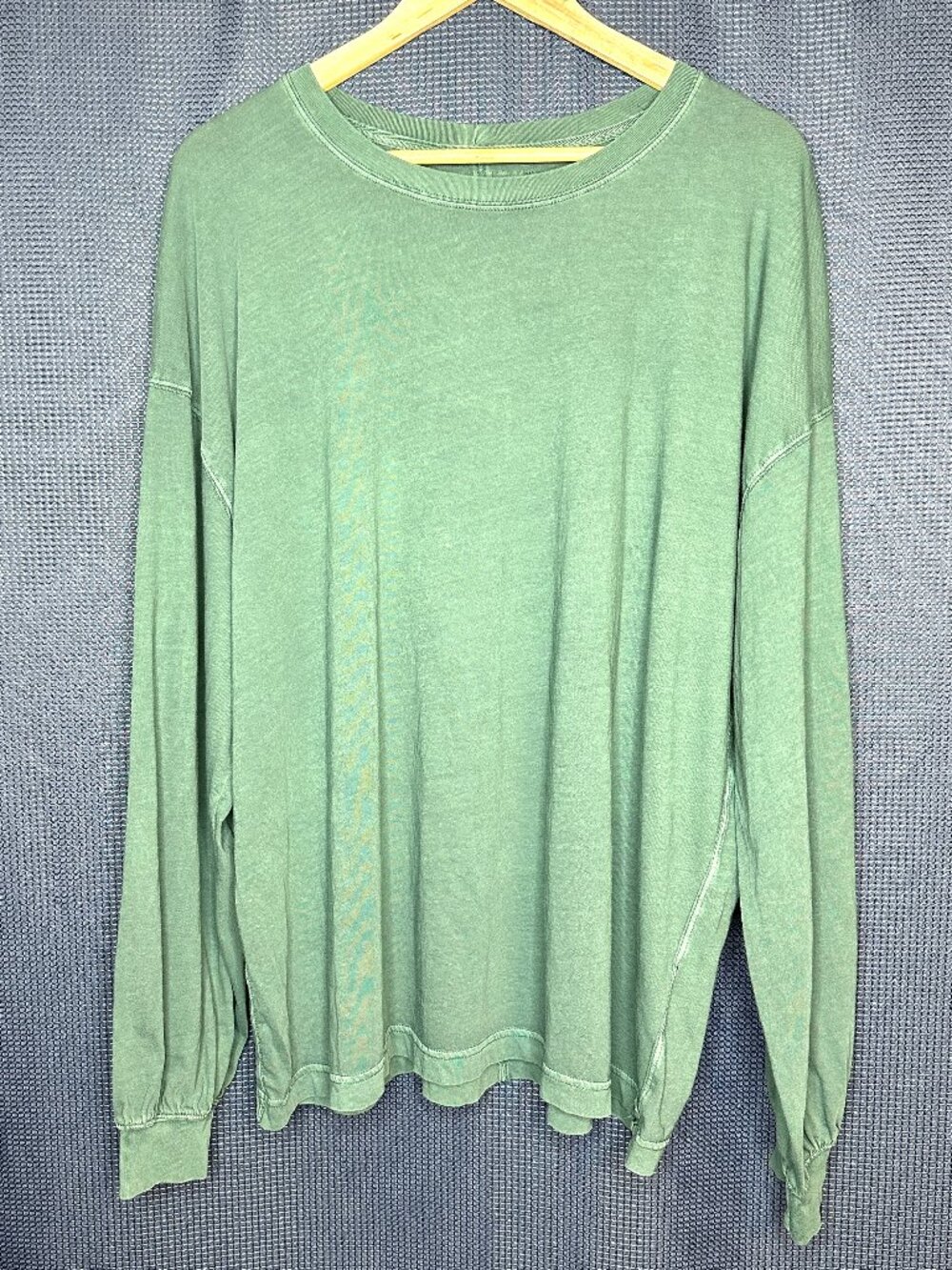 We the Free Long Sleeve Crewneck Tee, X-Large  Casual Soft Boho Earthy